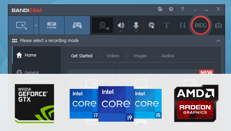 Bandicamハードウェアエンコード
